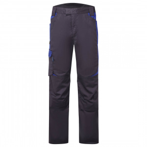 Pantaloni de lucru din tesatura elastica, rezistenti la spalare industriala