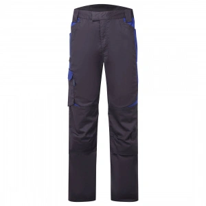 Pantaloni de lucru din tesatura elastica, rezistenti la spalare industriala