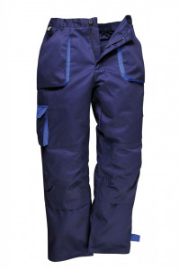 Pantaloni de lucru in talie TEXO in culori contrastante - navy
