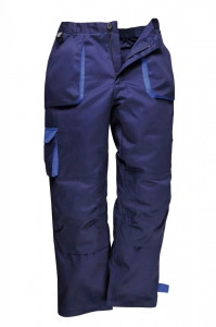 Pantaloni de lucru in talie TEXO in culori contrastante - navy