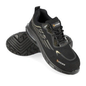 Pantofi de lucru Texo-Air Wing SB, usori si aerisiti, cu design sportiv, bombeu metalic si talpa antiderapanta - negru
