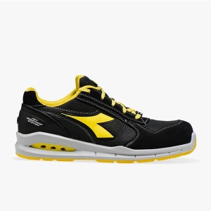 Pantofi de protectie S1PS ESD, RUN NET A.BOX LOW, bombeu compozit, piele intoarsa, culoare negru antracit