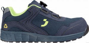 Pantofi protectie S1P ECOLOBI, lamela anti-perforare, antistatici, detalii reflectorizante - navy