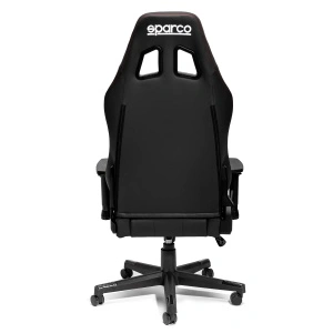Scaun de birou Sparco Coach negru/rosu - Img 4