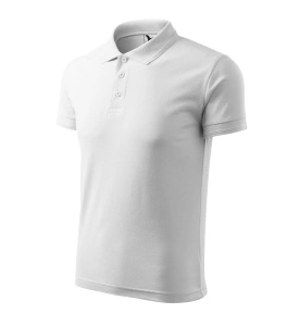 Tricou barbati PIQUE POLO alb
