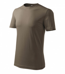 Tricou pentru barbati CLASSIC NEW, maro, 100% bumbac