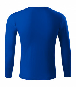 Tricou PROGRESS LS unisex royal la baza gatului, bumbac