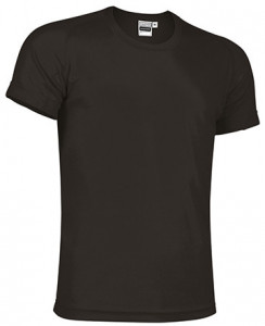 Tricou unisex RESISTENCE, poliester - negru