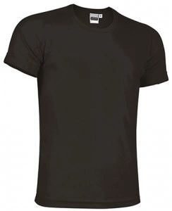 Tricou unisex RESISTENCE, poliester - negru