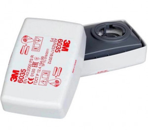 Filtre 3M (6035) P3R impotriva particulelor solide si lichide, set 2 buc