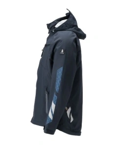 Jacheta de iarna impermeabila, usoara, gluga detasabila, detalii reflectorizante, buzunare spatioase, navy