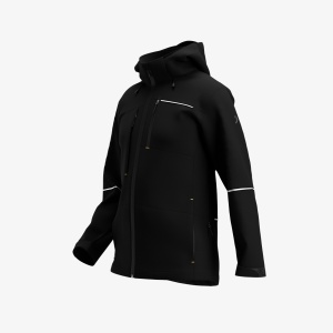 Jacheta softshell de lucru OAK, moderna, pentru barbati, detalii reflectorizante, rezistenta la vant, rupere si apa, respirabila