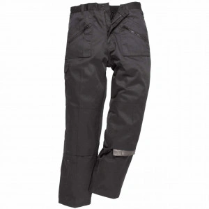 Pantaloni de lucru ACTION cu 11 buzunare, culoare negru