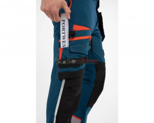 Pantaloni de lucru premium elastici, genunchiere incluse
