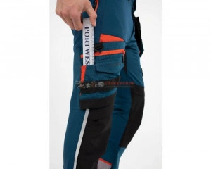 Pantaloni de lucru premium elastici, genunchiere incluse