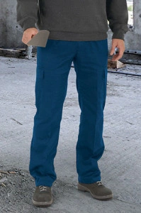 Pantaloni in talie MILLER, navy