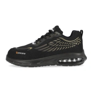 Pantofi de lucru Texo-Air Wing SB, usori si aerisiti, cu design sportiv, bombeu metalic si talpa antiderapanta - negru