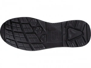 Pantofi de protectie usori ECOFITZ cu sireturi reflectorizante - negru