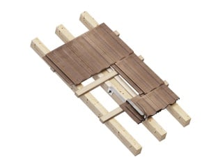 Punct de ancorare pentru structuri mici precum scari, acoperisuri inclinate sau ideal pentru carlig scari