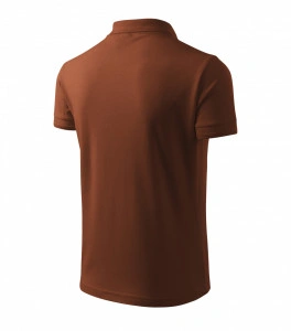 Tricou barbati PIQUE POLO maro