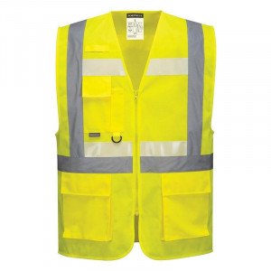 Vesta reflectorizanta cu functia de incarcare solara