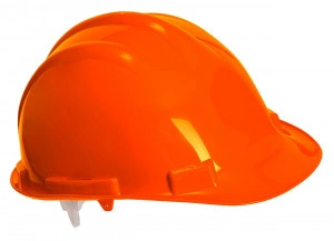 Casca de protectie pentru electricieni cu 4 puncte de prindere