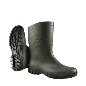 Cizme de protectie Dunlop, culoarea verde