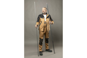 COSTUM de lucru 𝗘𝗗𝗚𝗔𝗥 𝗜𝗜 (jacheta + pantaloni talie modulari) crem 