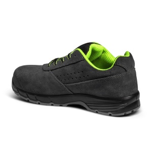 Pantofi de protectie Sparco Horizon Ontario S1PS ESD gri verde cu bombeu compozit