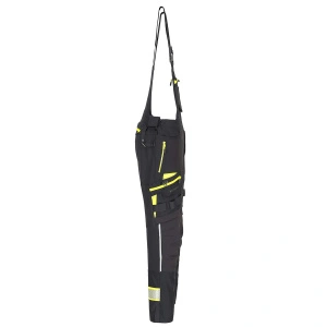 Pantaloni de lucru cu pieptar, Premium, elastici, genunchiere incluse