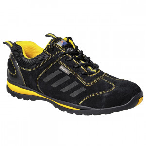 Pantofi de protectie LUSUM S1P, in doua tonuri - galben
