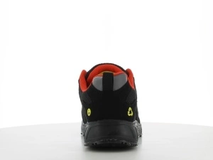 Pantofi protectie S1P ECOLOBI, lamela anti-perforare, antistatici, detalii reflectorizante - negru