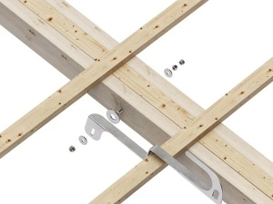Punct de ancorare pentru structuri mici precum scari, acoperisuri inclinate sau ideal pentru carlig scari