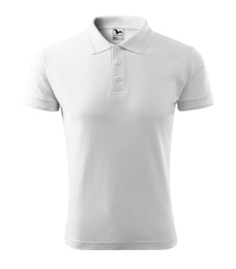 Tricou barbati PIQUE POLO alb