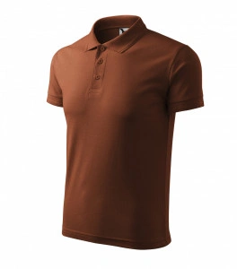 Tricou barbati PIQUE POLO maro