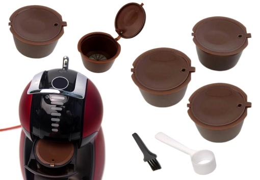 Set 5 capsule reutilizabile pentru aparatele Dolce Gusto