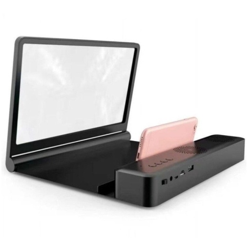 Amplificator de imagine pentru smartphone, HD, cu difuzor bluetooth, de 10 inch