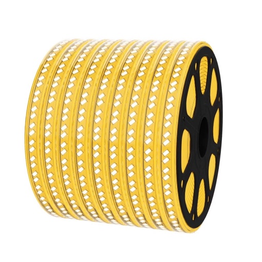 Banda Luminoasa SMD LED, Rezistenta la Apa IP65, 220V, 50/100m Lungime, Lumina Alba Calda/Rece