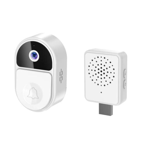 Sonerie cu video smart wireless, 2.4 Ghz, 5000 mAh, conectare la smartphone