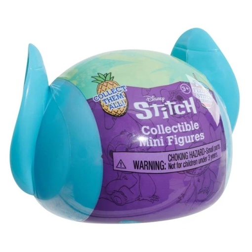 Figurina Stitch feed me (Blind Box) diverse modele, 11x6x7cm, albastru