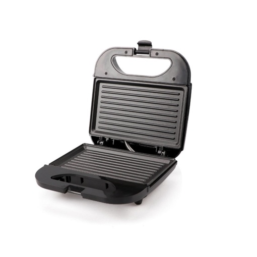 Sandwich Maker si Grill, RAF R261, 2 in 1, 850 W, placi antiaderente, termostat, 22x23x24 cm, negru