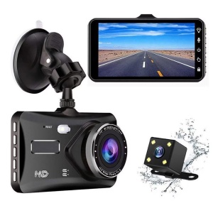 Camera auto DVR, Ecran 4", Dual Lens, Full HD, 170°, Night Vision, G Senzor, Detectie Miscare, Monitor Parcare, Negru - Img 8