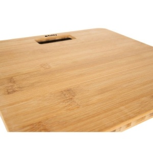 Cantar de Baie din lemn de Bambus cu ecran LCD, Design Eco-Friendly, Oprire Automata - Img 3