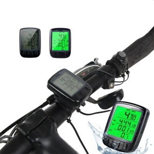 Kilometraj Digital bicicleta, Ecran luminat LCD, 25 functii - Img 3