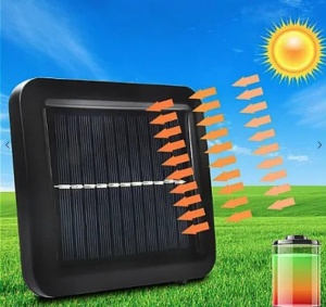 Proiector solar 128 LED 6 COB cu senzor și telecomandă - Img 3