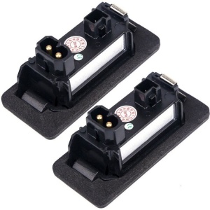 Set 2 lampi LED pentru numar auto, fara eroare de bec ars, compatibil BMW, lumina alb-rece - Img 6