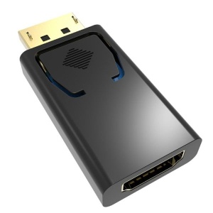 Adaptor DisplayPort la HDMI pentru TV/Proiector Viteza 10.8 GB/s, Negru - Img 8