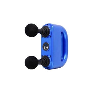Aparat de masaj pentru relaxare, cu acumulator 2200mAh, 1.4 kg, 32 x 8 x 26 cm, albastru - Img 7