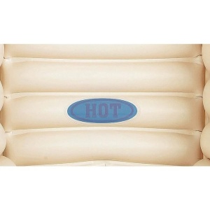 Cada gonflabila, pentru bebe, cu flori, dimensiuni 91x61x29cm, multicolor - Img 3