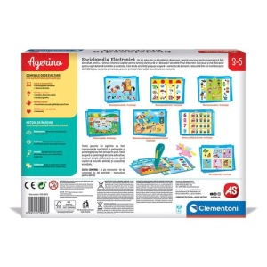 Joc educativ „Enciclopedia Electronica”, varsta 3-5 ani, dimensiuni 34.5x5x25.5cm, multicolor - Img 2